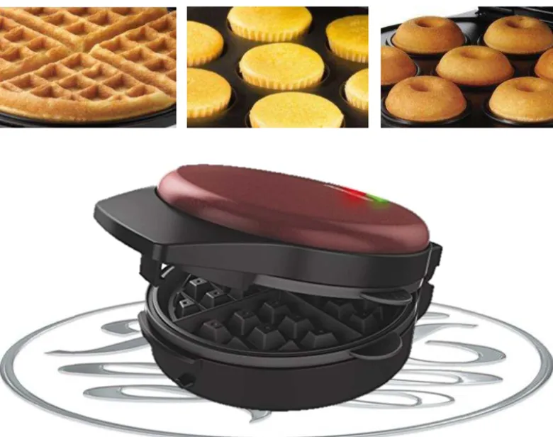 Russell Hobbs Fiesta 3 in 1 Cake Waffle & Donut Maker