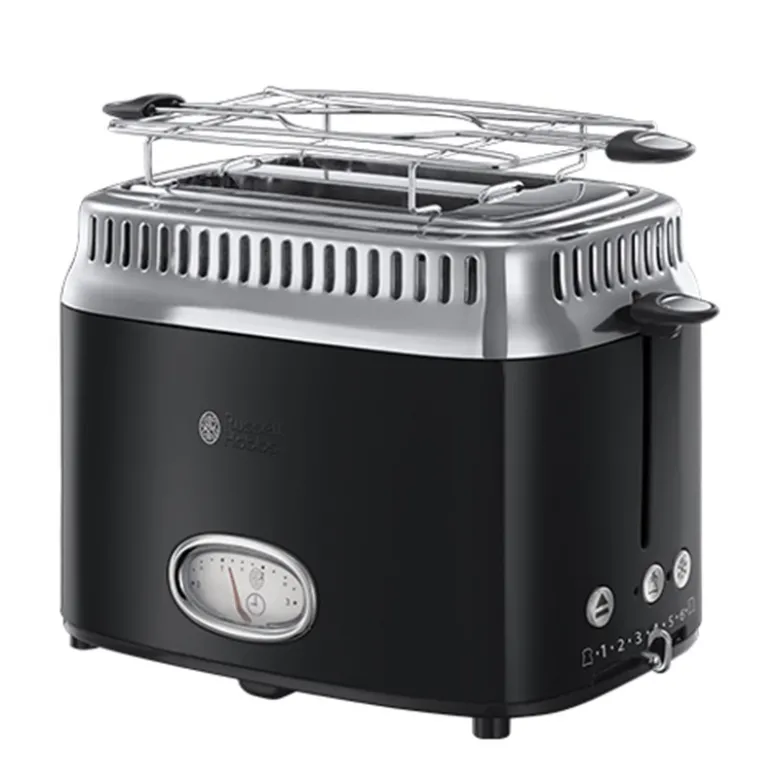 Russell Hobbs Retro Brødrister Sort