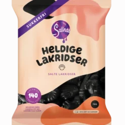 Salinas Slik Heldige Lakridser (70 g)