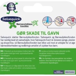 Salvequick Børneulykkesfonden Plastre (20 stk)