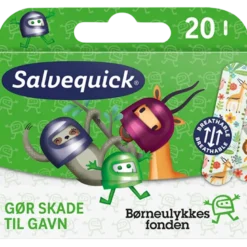 Salvequick Børneulykkesfonden Plastre (20 stk)