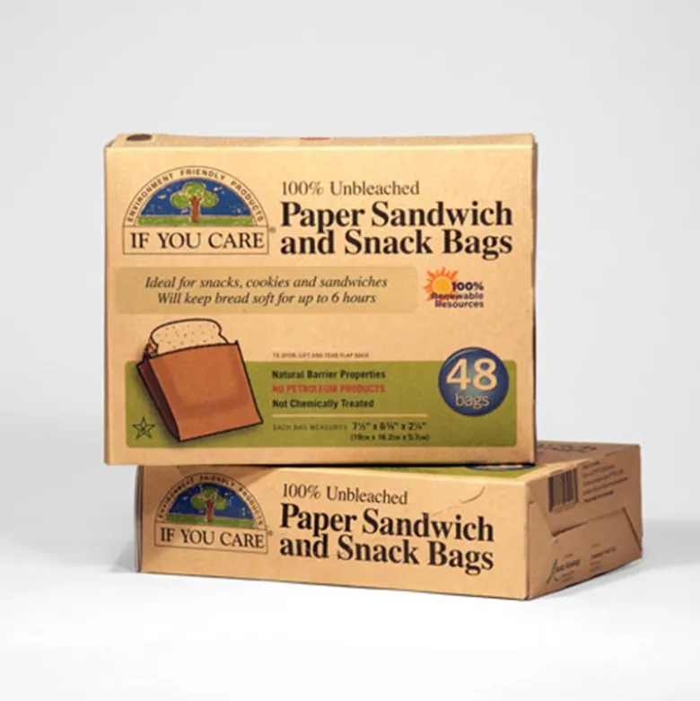 Sandwich Poser Ublegede 100% nedbrydelig 48 Stk.