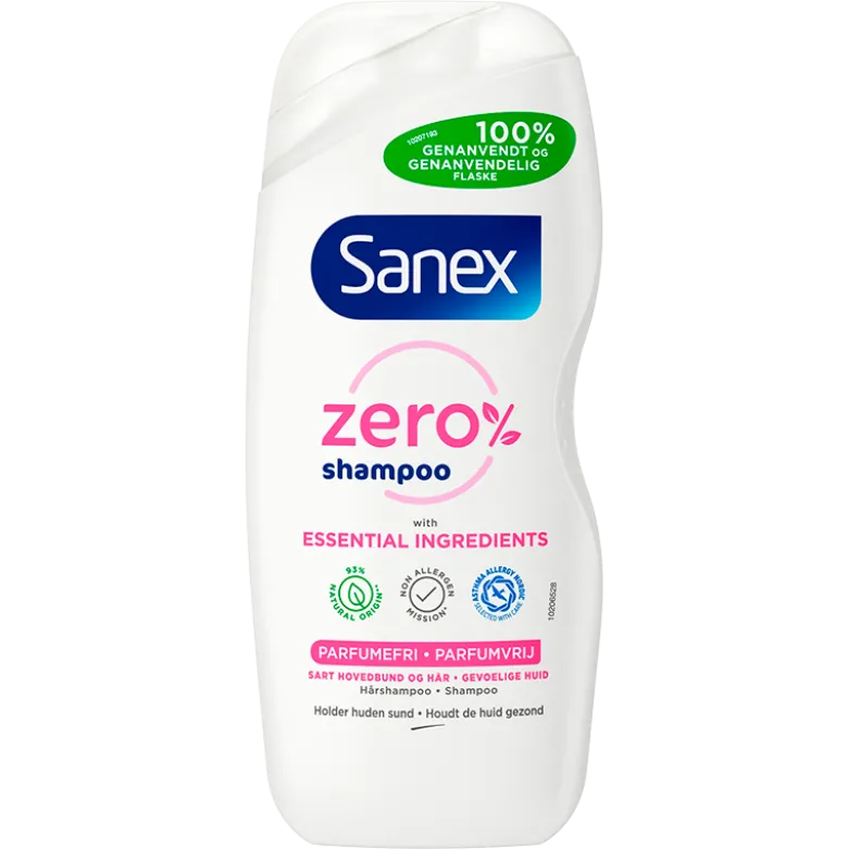 Sanex Shampoo Zero% (250 ml)