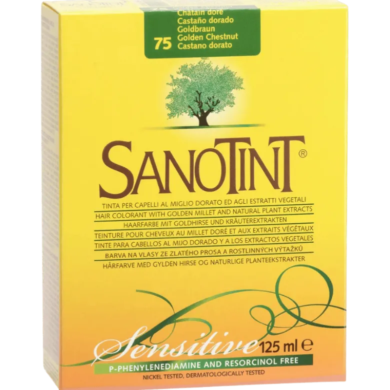 Sanotint 75 hårfarve light Gylden brun 1 Stk