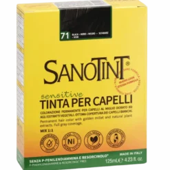 Sanotint 71 hårfarve light sort 125 ml.