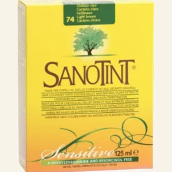 Sanotint 74 Hårfarve Sensitive Lysebrun (1 stk)