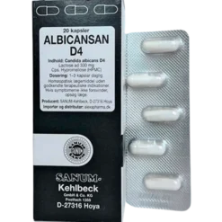 SANUM Albicansan D4 (20 kapsler)