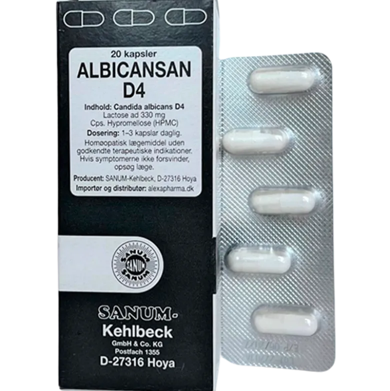 SANUM Albicansan D4 (20 kapsler)