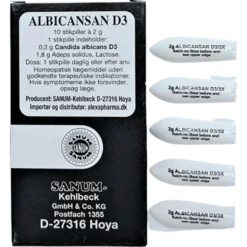 SANUM Albicansan D3 Stikpiller (10 stk)