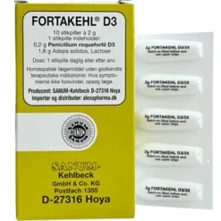 SANUM Fortakehl D3 (10 Stikpiller)