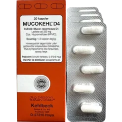 SANUM Mucokehl D4 (30 kaps)