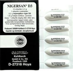 SANUM Nigersan Stikpiller D3 (10 stk)