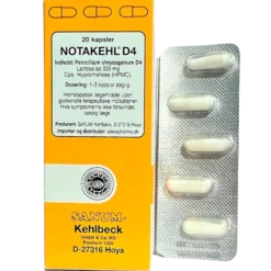 SANUM Notakehl kapsler D4 Kapsler (20 kaps)