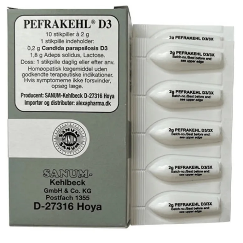 SANUM Pefrakehl Stikpiller D3 (10 stk)