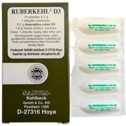SANUM Ruberkehl D3 (10 Stikpiller)