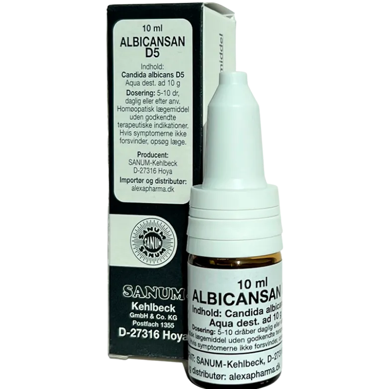 SANUM Sanum Albicansan Dråber D5 (10 ml)
