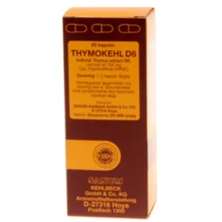 SANUM Thymokehl D6 Kapsler, 20 kap