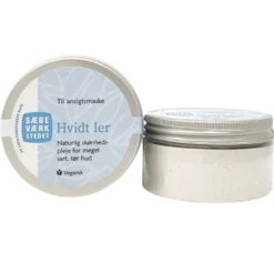 Sæbeværkstedet Ler Til Ansigtsmaske Hvidt (50 gr)