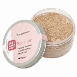 Sæbeværkstedet Rosa Ler til Ansigtsmaske (50 gr)