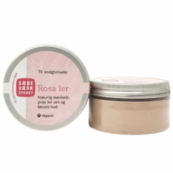 Sæbeværkstedet Rosa Ler til Ansigtsmaske (50 gr)
