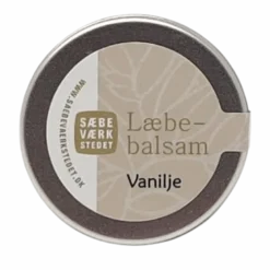 Sæbeværkstedets Læbebalsam Vanille (14 gr)