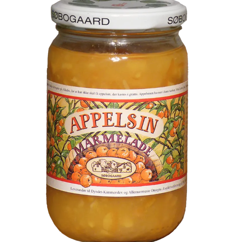 Søbogaard Appelsin Marmelade Ø (400 g)