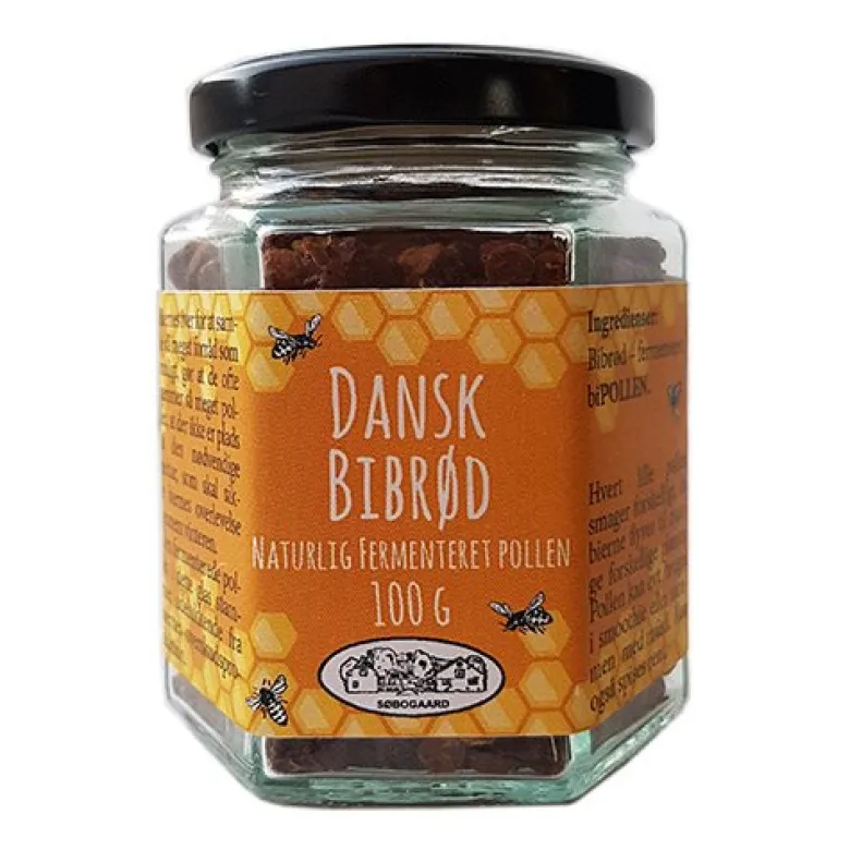 Søbogaard Bibrød - Naturlig fermenteret pollen (100 g.)