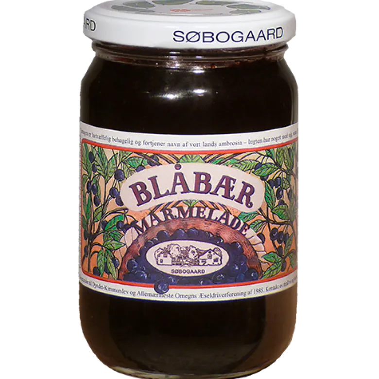 Søbogaard Blåbær Marmelade Ø (400 g)