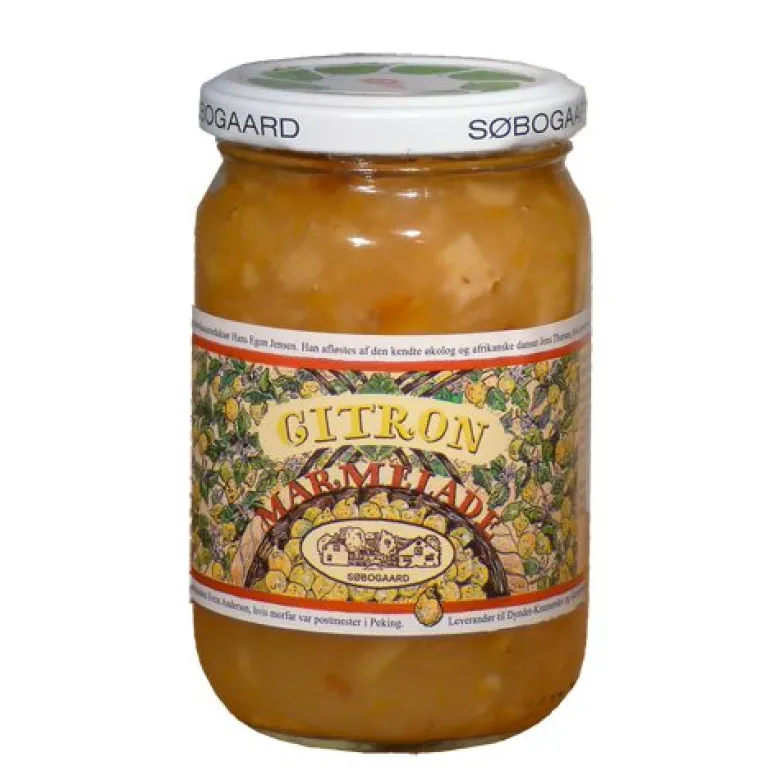 Søbogaard Citronmarmelade Ø (400 g)