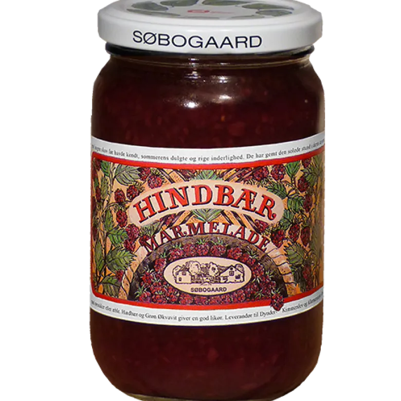 Søbogaard Hindbær Marmelade Ø (390 g)