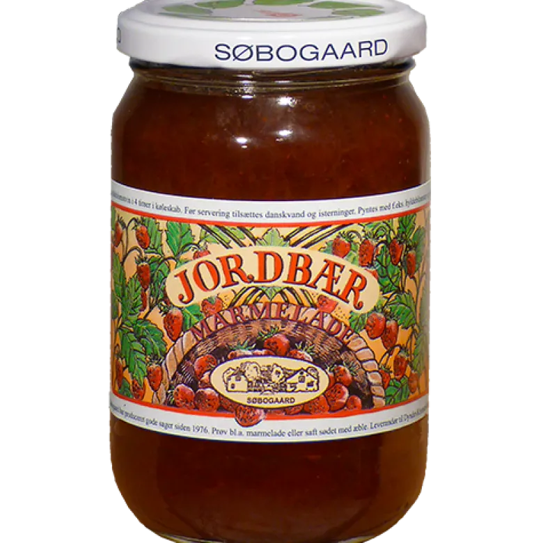 Søbogaard Jordbær Marmelade Ø (390 g)