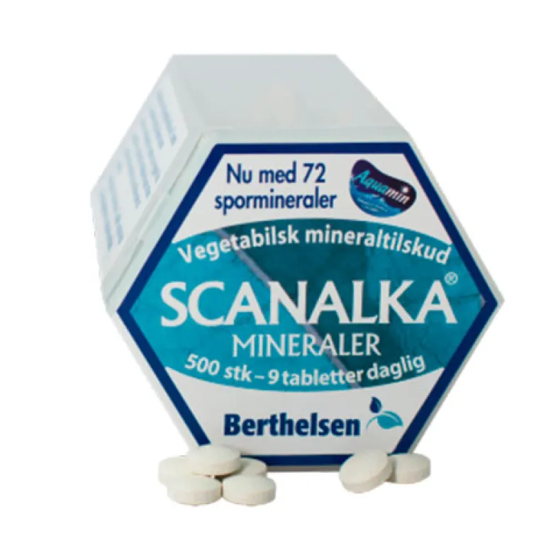 Scanalka Mineraler (500 tabletter)