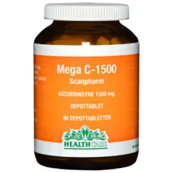 Scanpharm Mega C-1500 mg Depottabletter (80 tabl)