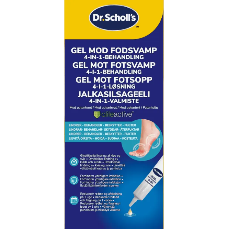 Scholl Athlete's Foot Gel 4-in-1 (10 ml)