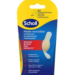 Scholl Blister Plasters Toes (6 stk)
