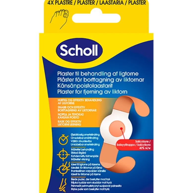 Scholl Corn Removal Plasters (4 stk)