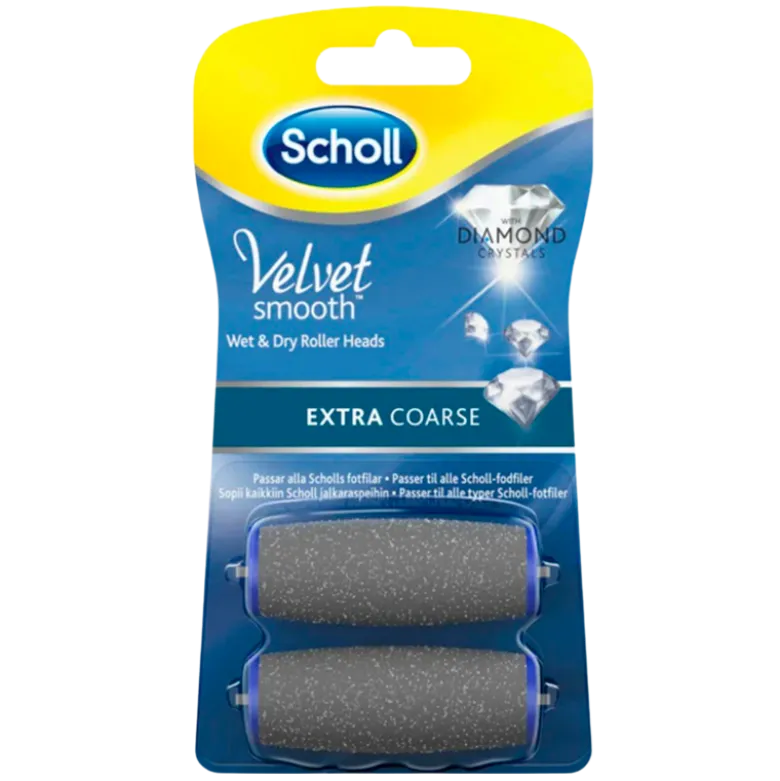 Scholl ExpertCare Elektronisk Fodfil Extra Grov Refill (2 stk)