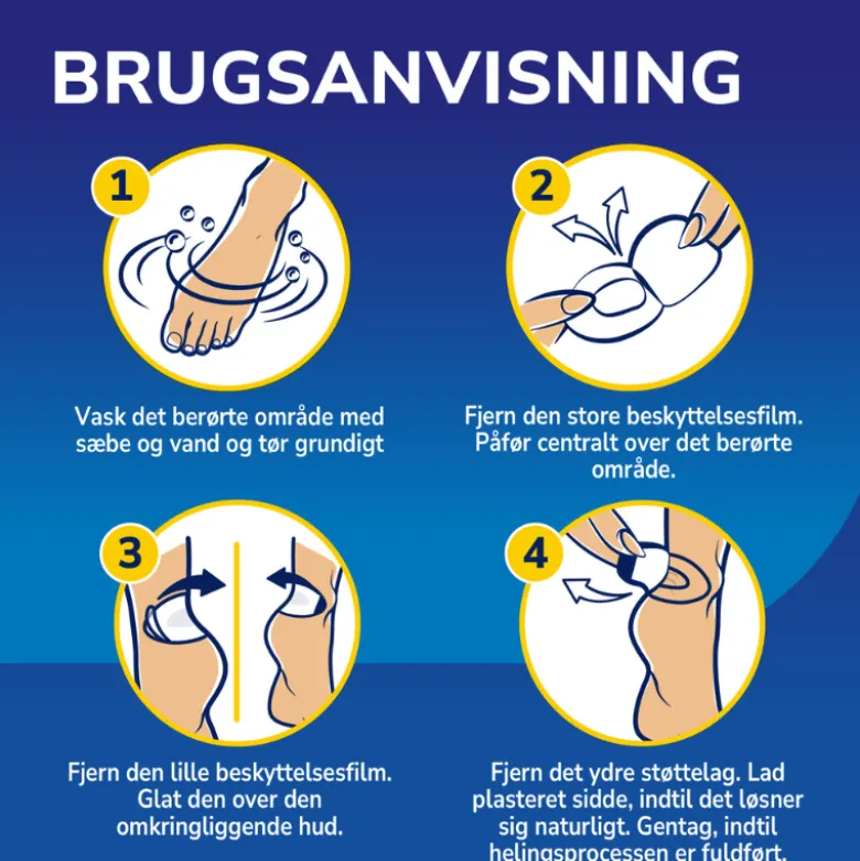 Scholl Extreme Blister Plasters with Aloe Vera (5 stk)