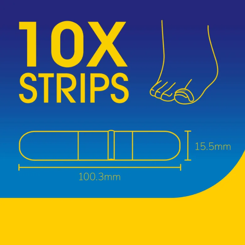 Scholl Ingrown Toenail Pain Relief Strips (10 stk)