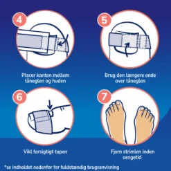 Scholl Ingrown Toenail Pain Relief Strips (10 stk)