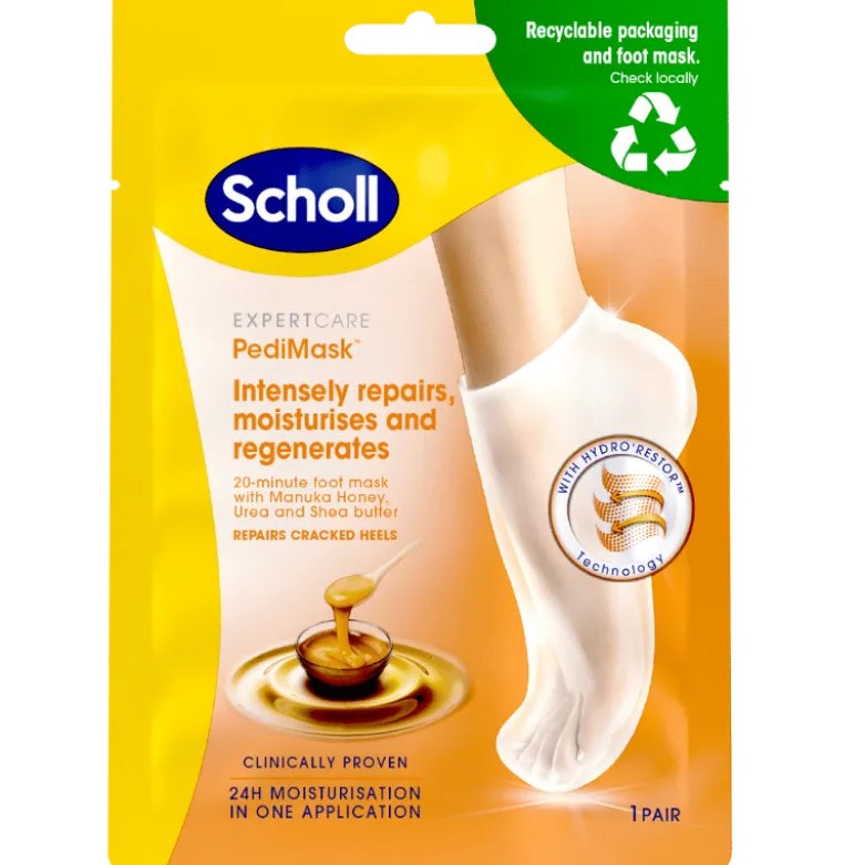 Scholl PediMask Manuka Honey (1 sæt)