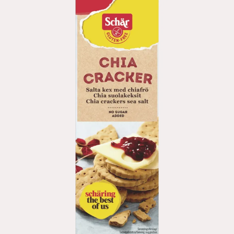 Schär Chia Crackers Glutenfri (160 g)