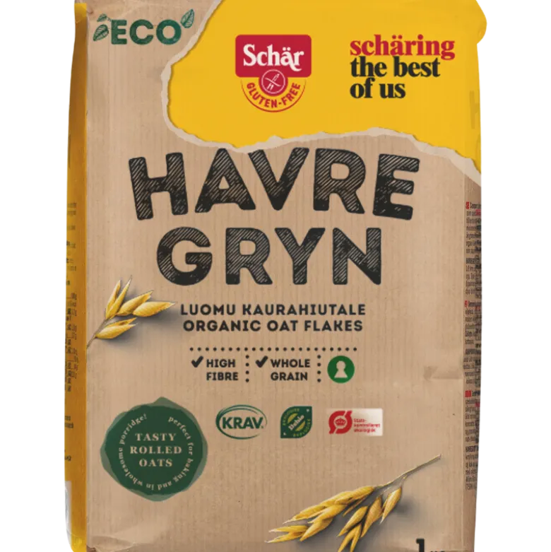 Schär Eco Havregryn Glutenfri Ø (1000 g)