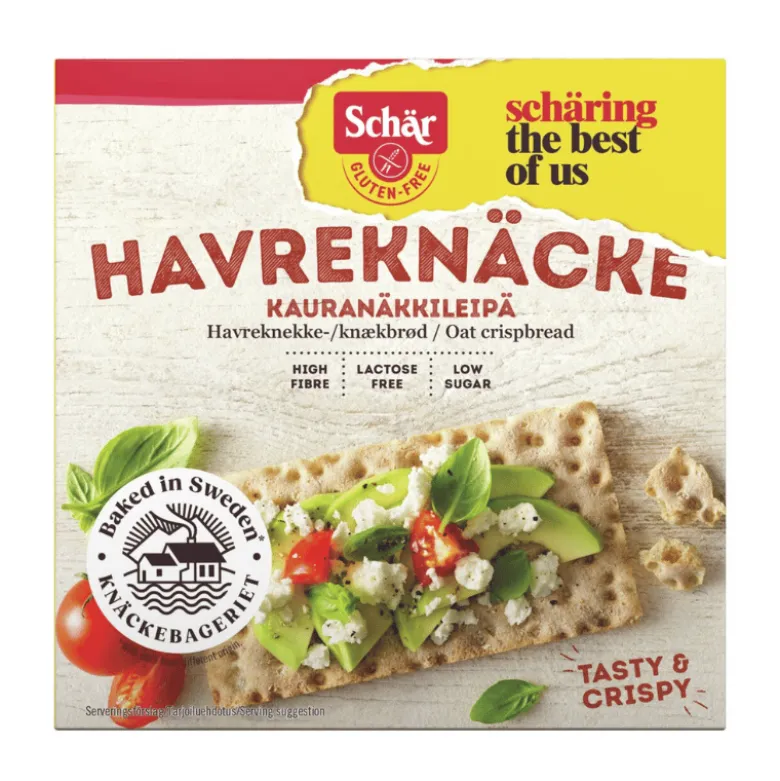 Schär Havreknækbrød Glutenfri (215 g)