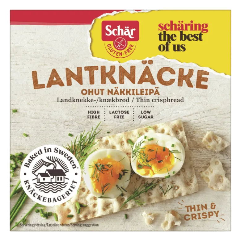 Schär Land Knækbrød Glutenfri (230 g)