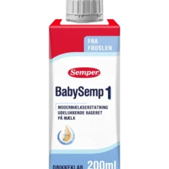 Semper BabySemp 1 Modermælkserstatning - Fra 0 mdr. (200 ml)