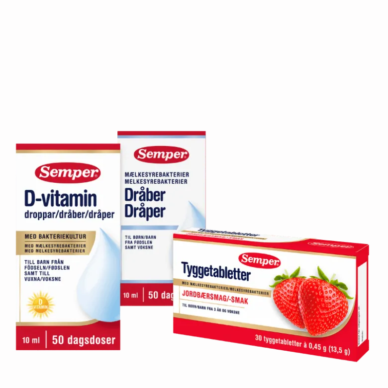Semper D-vitamindråber (10 ml)