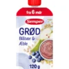 Semper Grød Blåbær/Æble 6M (120 g)