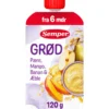 Semper Grød Smoothie Pære/Mango 6M (120 g)