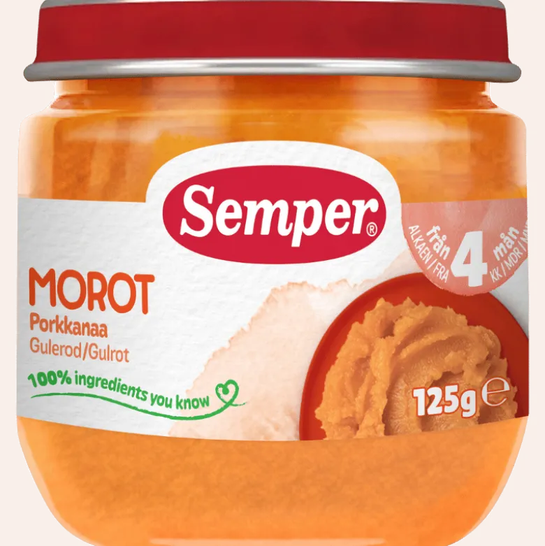 Semper Gulerod 4M (125 g)